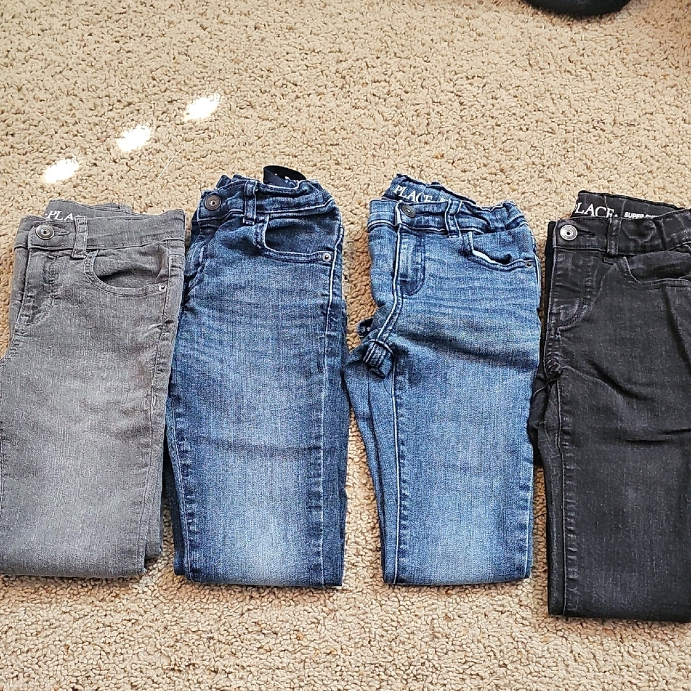 The Children's Place Kids Jeans - Blue, Gray, Black